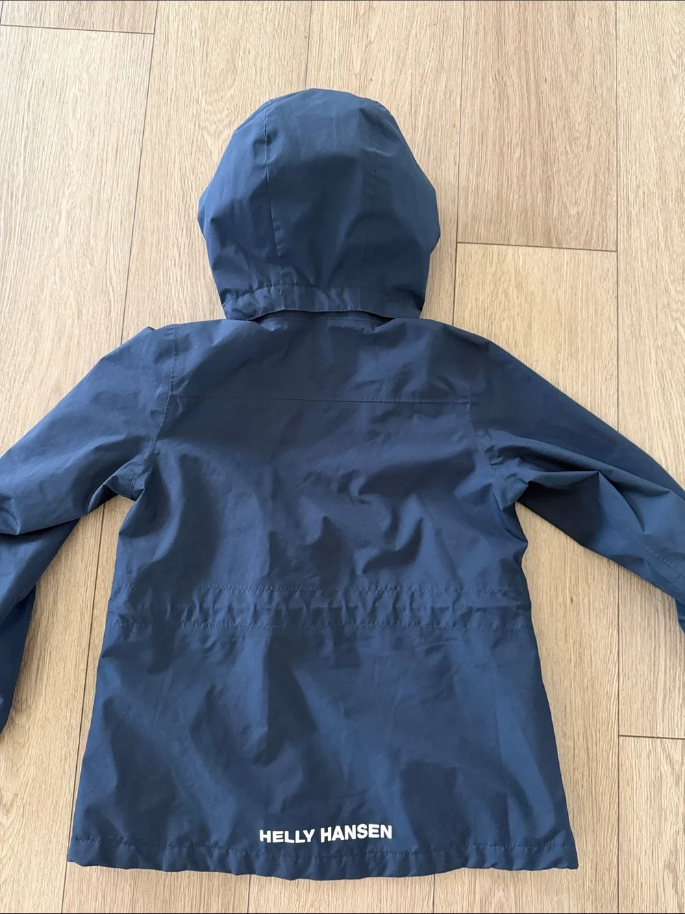 Helly Hansen Celeste Rain Jacket kids size 10 navy blue